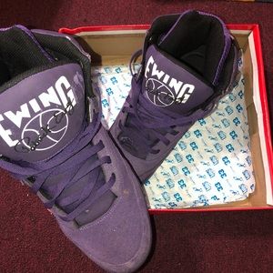 Ewing sneakers.                        Nike Gucci